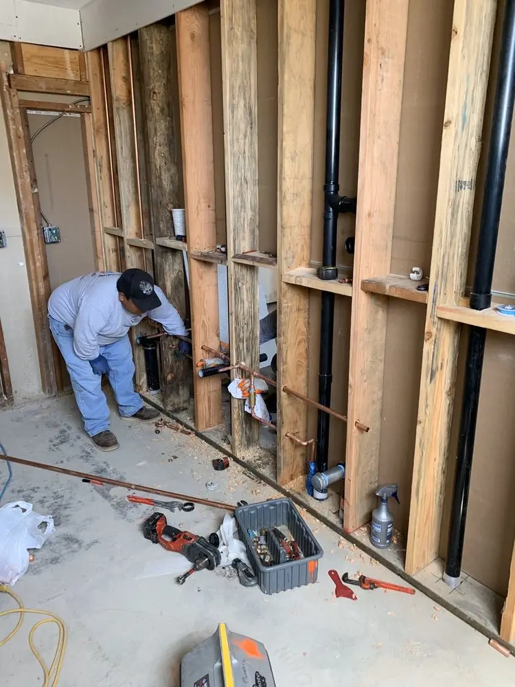 Commercial rough-in plumbing for Water Heater Replacement in Bourbonnais